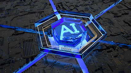 AI人工智能科技科幻场景